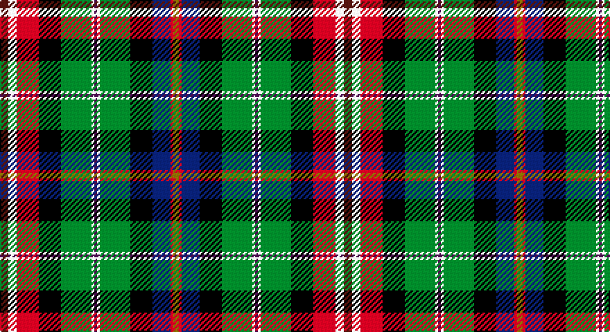 DR/6 W6 R16 K16 G22 W2 DP2 W2 G22 K16 DB13 R2 Y/4 tartan