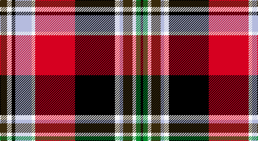 DY/12 W8 K6 LB28 W6 R68 K68 W8 LB6 DY16 W6 G8 K/4 tartan
