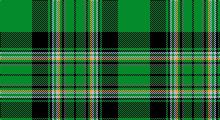G/64 K32 G4 K4 LB4 G4 LB4 LO4 G4 K4 N4 G16 K/4 tartan