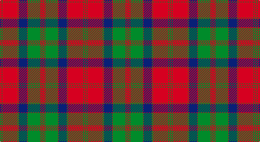 G/1 R2 G1 R26 G1 R1 DB14 R1 G21 R1 G1 R2 G/1 tartan
