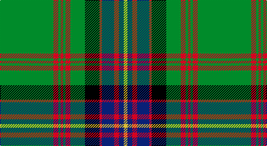G/88 R8 G4 R4 G4 R8 G24 K24 R4 DB20 R8 DB8 LY/6 tartan