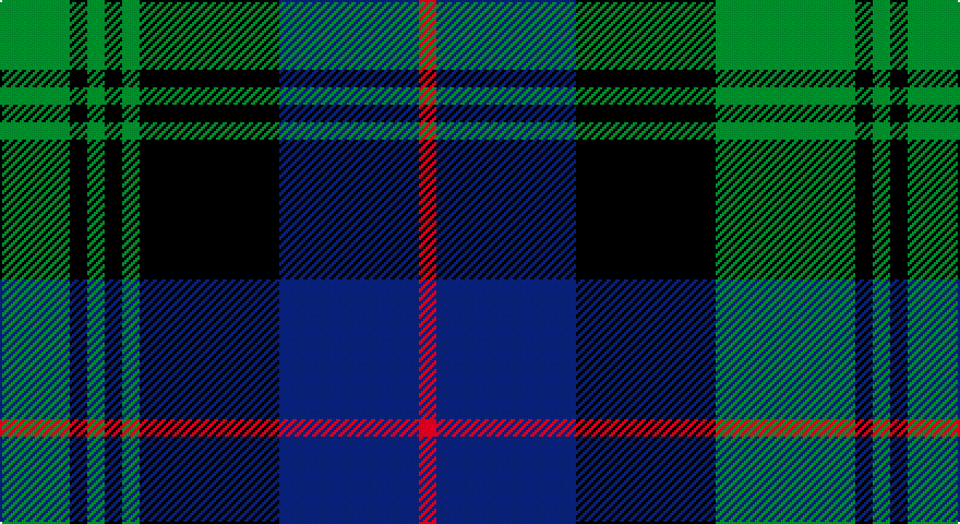 G/32 K8 G8 K8 G8 K64 DB64 R8 DB64 K64 G64 K8 G/8 tartan