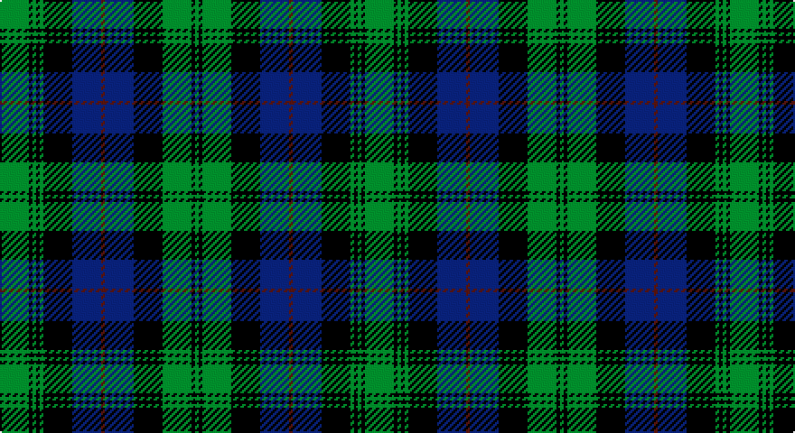 G/16 K2 G2 K2 G2 K16 DB16 DR2 DB16 K16 G16 K2 G/2 tartan
