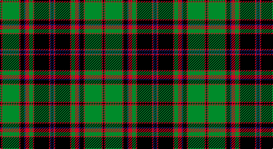 K/2 R2 G27 R2 K6 DB2 R6 G6 R2 K24 R2 DB2 K/2 tartan