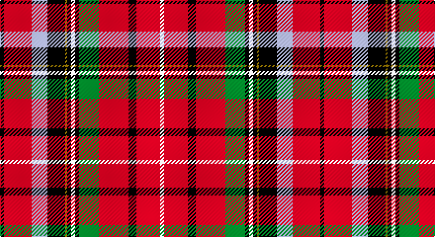 K/4 R28 LB16 K18 Y2 K4 W4 K4 G20 R30 K8 R24 W/4 tartan