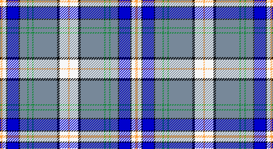 LO/4 W6 K2 B18 K2 Bi12 G2 Bi6 G2 Bi38 K4 W14 LO/2 tartan