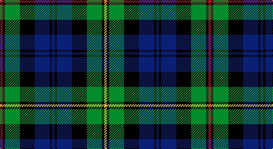 R/4 K4 G24 K24 DB24 K4 DB4 K4 DB24 K24 G24 K4 LY/4 tartan