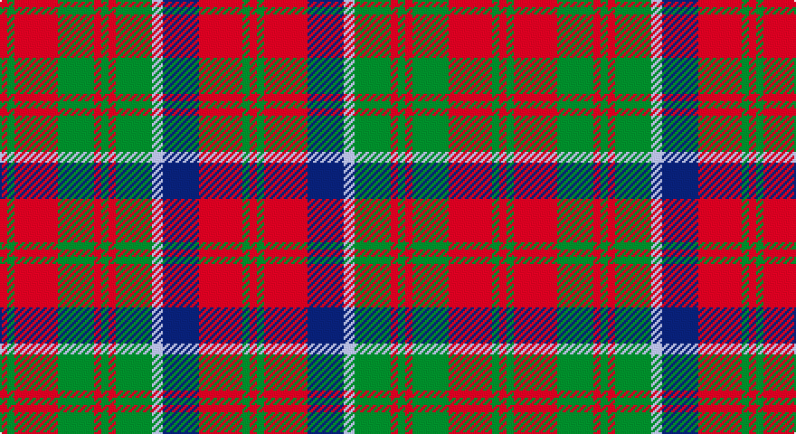 R/4 G4 R24 G20 R4 G4 R4 G20 LB6 DB20 R24 G4 R/4 tartan