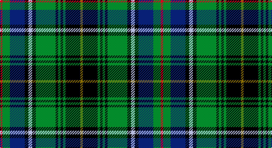 R/4 G12 DB24 K6 LB6 K6 G32 K4 G4 K4 G4 K24 Y/4 tartan