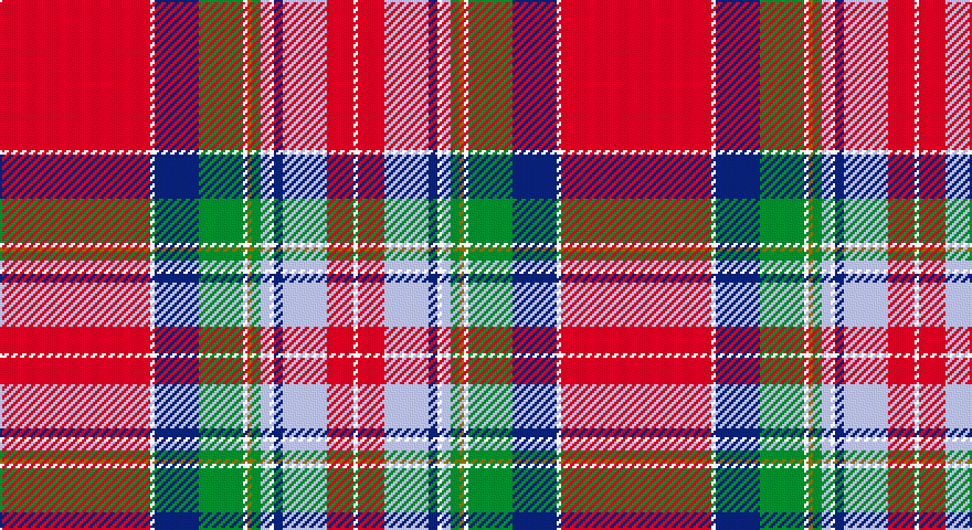 R/68 W2 DB20 G20 W2 Y2 G4 LB4 W2 DB4 LB20 R12 W/2 tartan