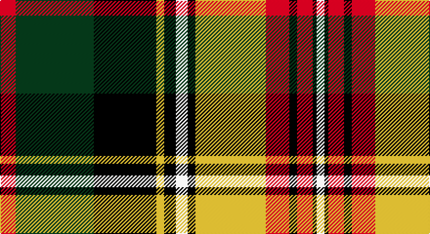 R/16 DG80 K64 LY8 K12 W12 K8 LY72 R24 K8 R16 K4 W/8 tartan