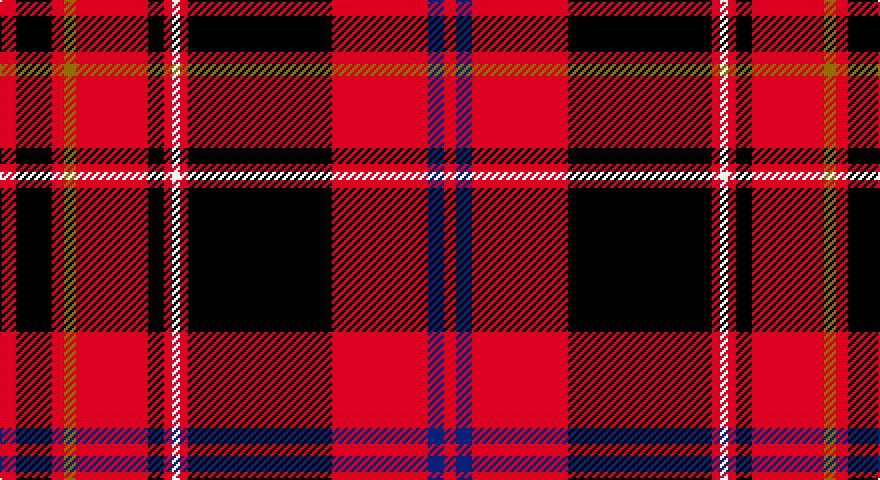 R/8 K18 R6 Y6 R36 K8 R4 W4 R4 K72 R48 DB8 R/6 tartan