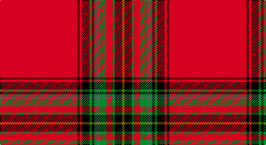 R/128 K4 R4 K12 G4 K4 G4 N4 G12 R10 G4 K12 Y/4 tartan