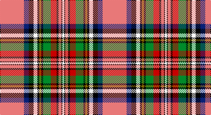 Ri/50 DB10 K10 W8 K4 Y4 K4 G16 R12 K4 Ri6 K2 W/4 tartan