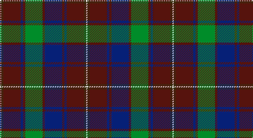 W/2 DY4 DR30 DB4 DR4 G30 DR4 DB30 DR4 DB4 DR30 DY4 W/2 tartan