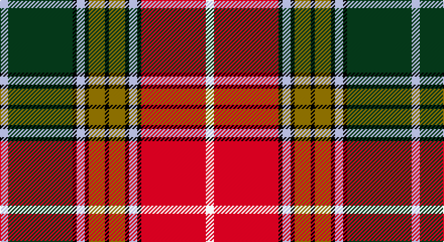 LB/8 DG64 K4 LB8 K4 Y16 K4 Y16 K4 LB8 K4 R64 W/8 tartan
