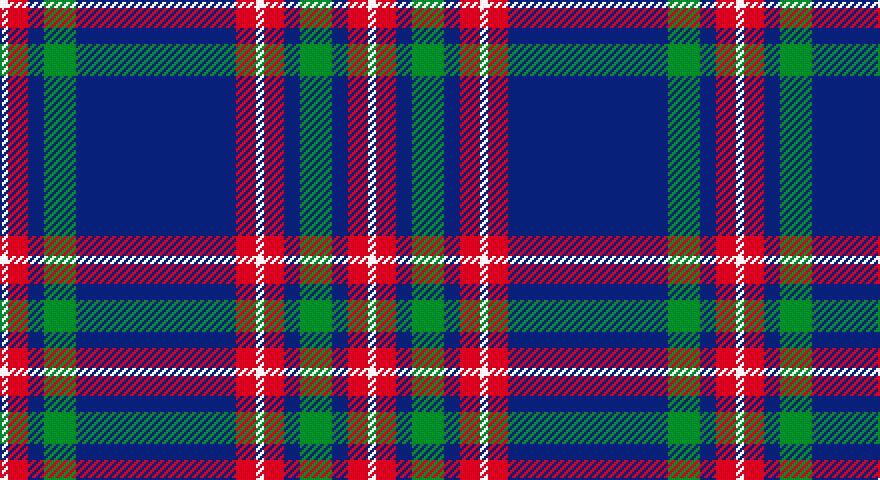 W/4 R10 DB8 G16 DB80 R10 W4 R10 DB8 G16 DB8 R10 W/4 tartan