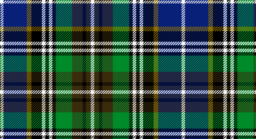 W/6 DB40 Y8 K18 W6 K6 W6 K6 G28 DY18 K6 DY8 W/6 tartan