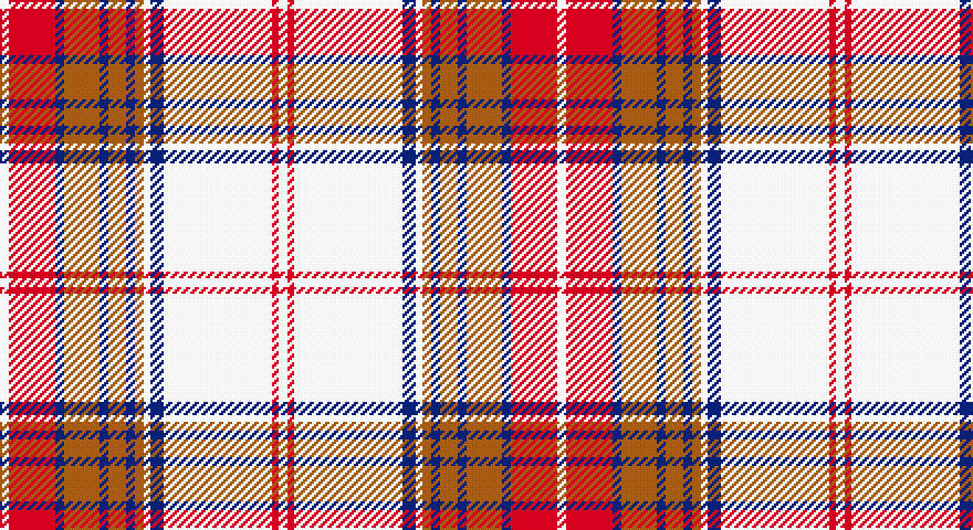 W/4 R21 DB4 O16 DB4 O8 DB4 O4 W3 DB6 W49 R3 W/4 tartan