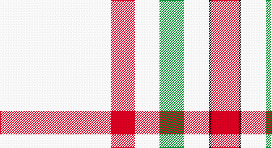 W/180 R38 W40 G40 W40 K4 R44 K4 W40 G40 W40 R38 W/80 tartan