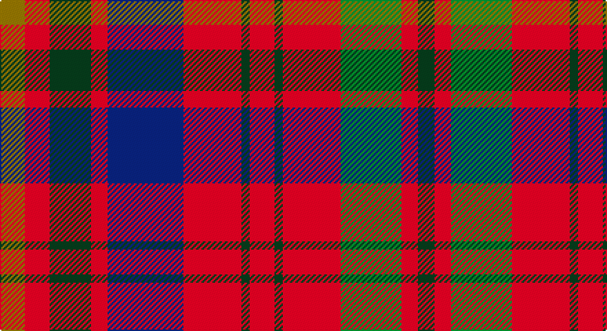 Y/18 R18 DG30 R12 DB55 R42 DG6 R18 DG6 R42 G44 R12 DG/12 tartan
