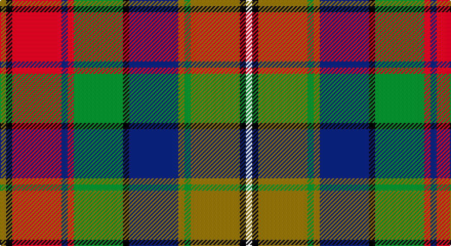 Y/6 K6 R48 DB6 R6 G48 K6 DB48 Y6 G6 Y48 K6 W/6 tartan