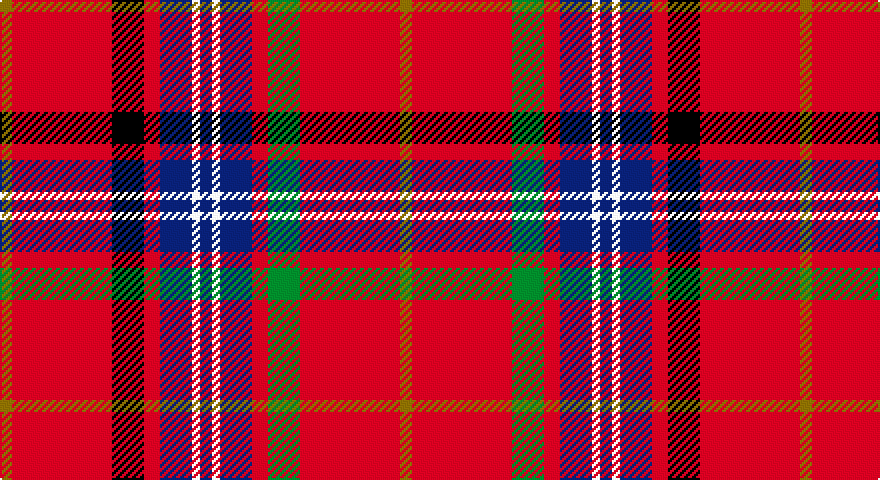 Y/6 R50 K16 R8 DB16 W4 DB6 W4 DB16 R8 G16 R50 Y/6 tartan