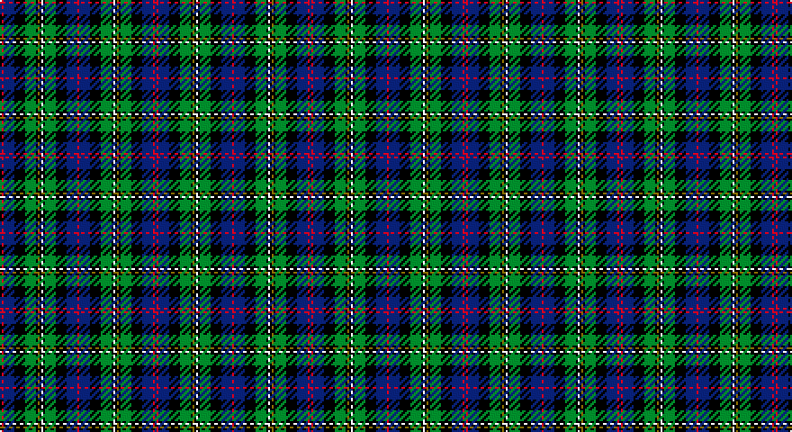 DB/1 R1 DB6 K6 G6 K1 Y1 K1 W1 K1 G6 K6 DB6 R/1 tartan