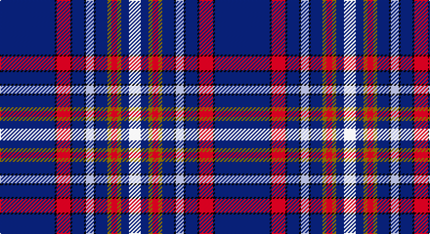 DB/56 K2 R14 K2 DB12 K2 LB8 K2 DB12 Y4 R6 Y4 DB8 W/12 tartan
