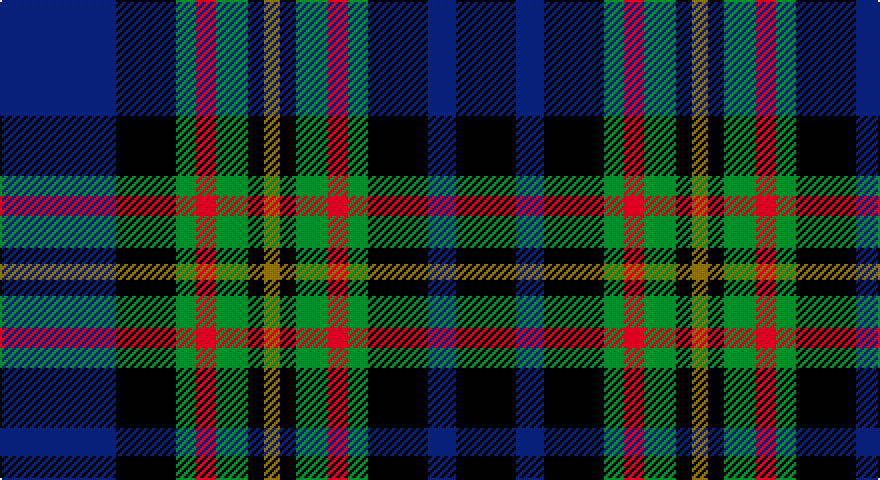 DB/58 K30 G10 R10 G16 K8 Y8 K8 G16 R10 G10 K30 DB14 K/30 tartan