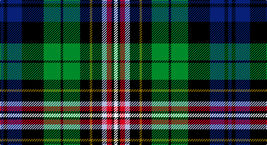 DB/6 K6 DB24 K36 G28 K4 G28 K16 Y4 K16 LB8 R8 K4 W/6 tartan