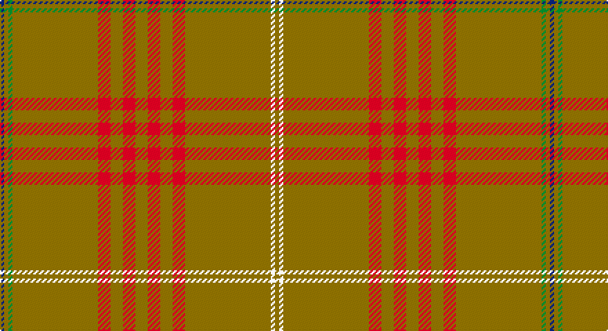 DB/3 Y3 G3 Y62 R9 Y9 R9 Y9 R9 Y9 R9 Y62 W3 Y/3 tartan