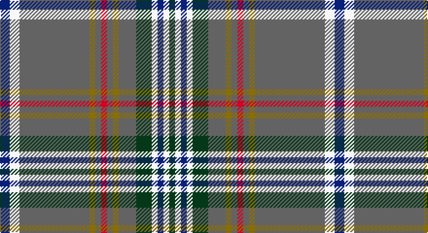 DB/10 W10 N72 Y6 N6 R6 N6 Y6 N18 DG16 W6 DB6 W6 DG/6 tartan