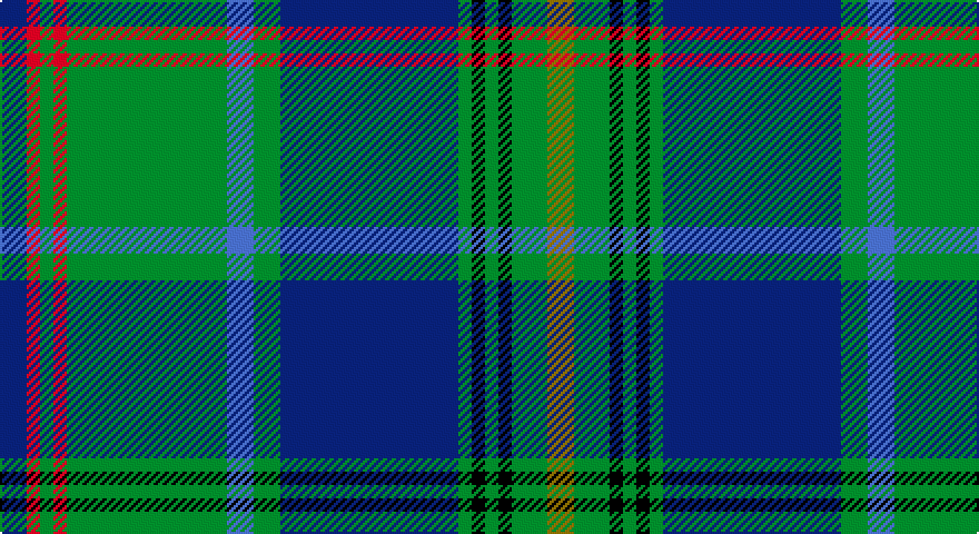 DB/12 R6 G6 R6 G72 B12 G12 DB80 G6 K6 G6 K6 G16 Y/12 tartan