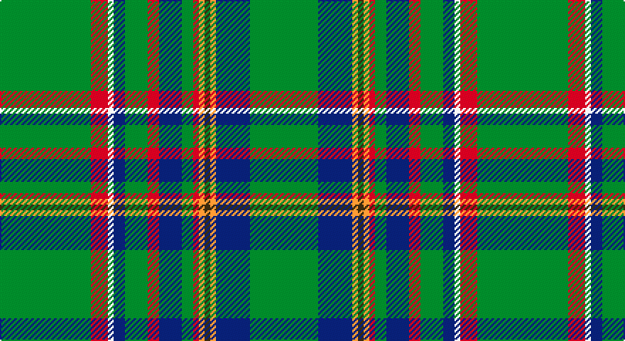 G/64 R12 W4 DB8 G16 R8 DB16 G8 R4 LO4 DY4 LO4 DB24 G/48 tartan