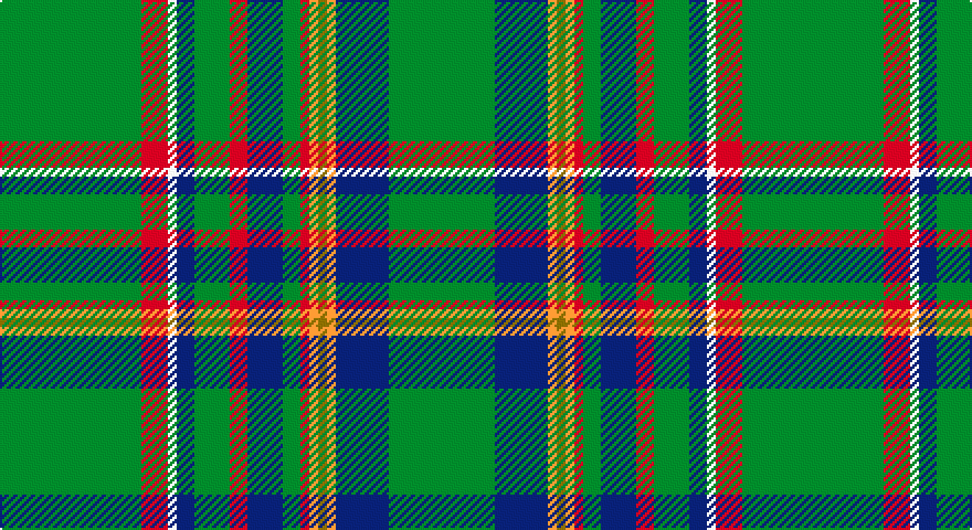 G/64 R12 W4 DB8 G16 R8 DB16 G8 R4 LO4 Y4 LO4 DB24 G/48 tartan