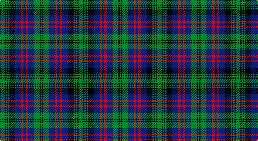 G/8 K2 G2 K2 G2 K10 DB10 R4 DB4 R4 DB10 G10 K2 G/2 tartan