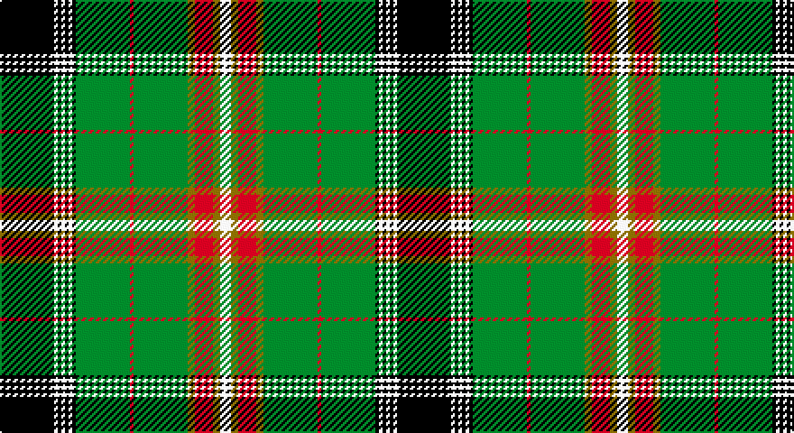 K/30 W2 K2 W2 K2 W2 K2 G30 R2 G30 Y4 R10 Y4 W/6 tartan
