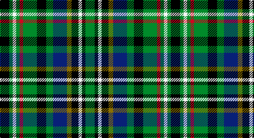 K/16 G6 W6 G6 R6 G24 K16 G12 DB24 Y8 K12 W6 K6 G/16 tartan