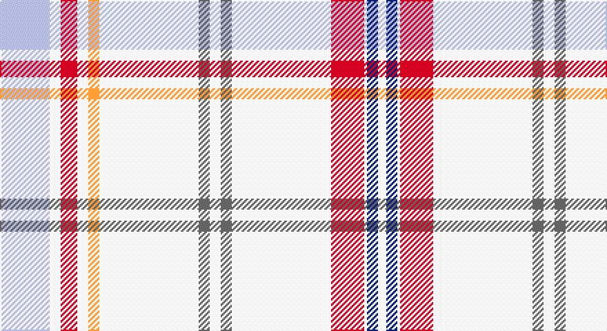 LB/36 W8 R12 W8 LO8 W72 N8 W8 N8 W72 R24 W2 DB8 W/6 tartan