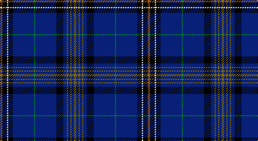 O/4 K8 W2 K8 DB36 G2 DB36 K12 DB6 Y2 DB4 Y2 DB4 Y/4 tartan