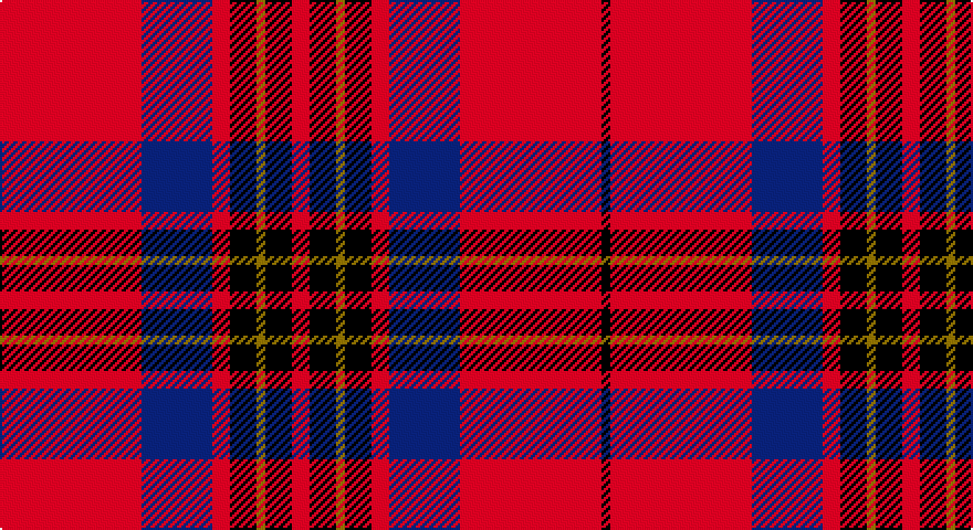 R/64 DB32 R8 K12 Y4 K12 R8 K12 Y4 K12 R8 DB32 R64 K/4 tartan