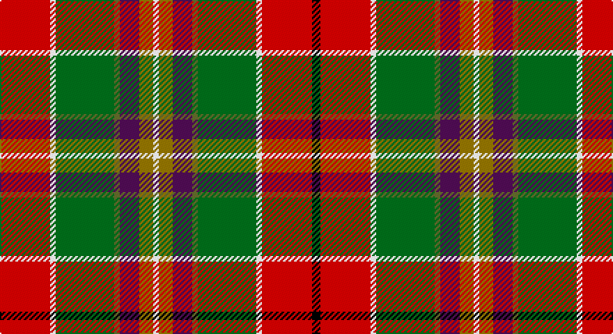 R/36 W4 DG42 G4 DP14 Y10 W4 Y10 DP14 G4 DG42 W4 R36 K/6 tartan