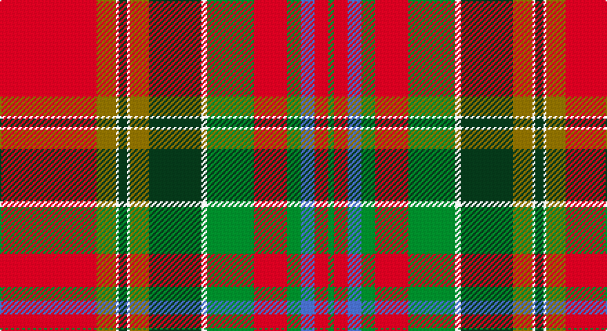 R/70 Y14 W2 DG6 W2 Y14 DG38 W4 G34 R24 G10 B10 R10 G/4 tartan