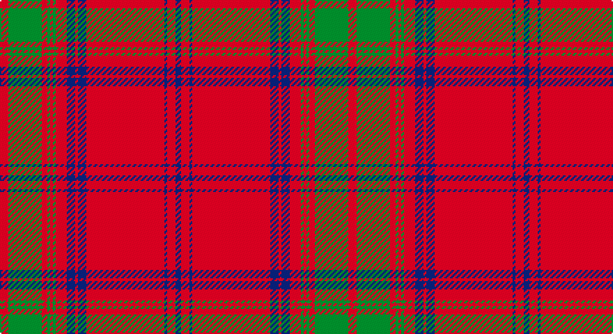 R/6 G24 R4 G2 R2 G2 R8 DB6 R2 DB6 R56 DB2 R6 DB/4 tartan