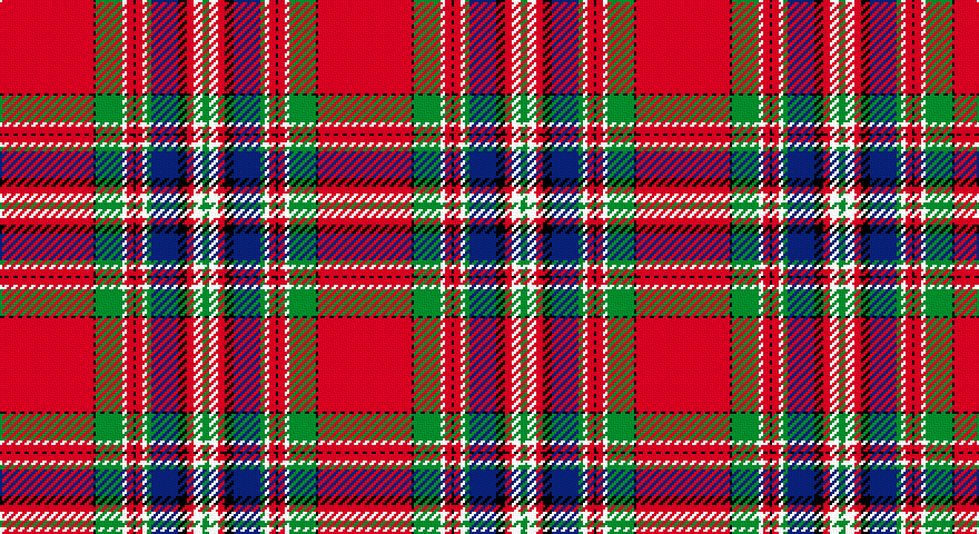 R/42 K1 G12 W2 R3 K1 R3 W2 G2 DB12 K4 R3 W4 G/3 tartan
