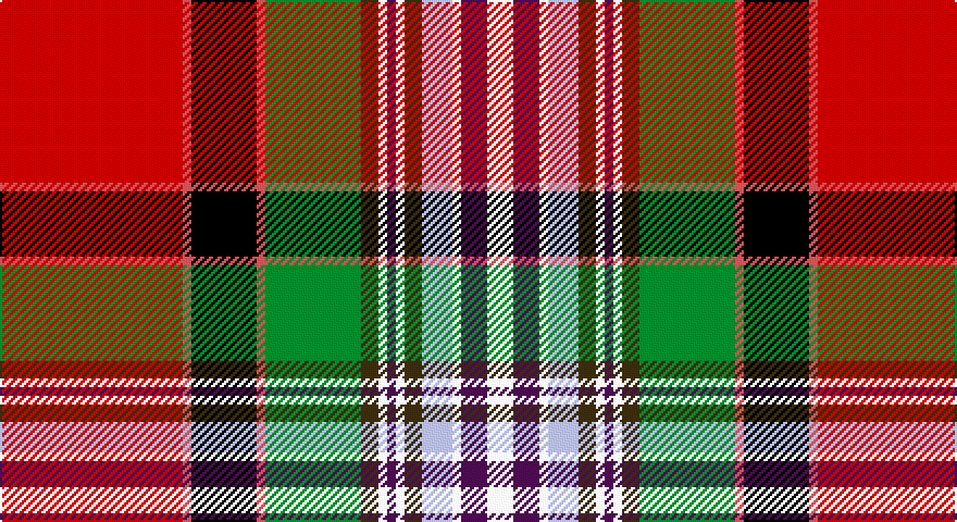 R/84 Ri4 K30 Ri4 G44 DY8 W4 DP4 W4 DY8 LB14 W4 DP12 W/12 tartan