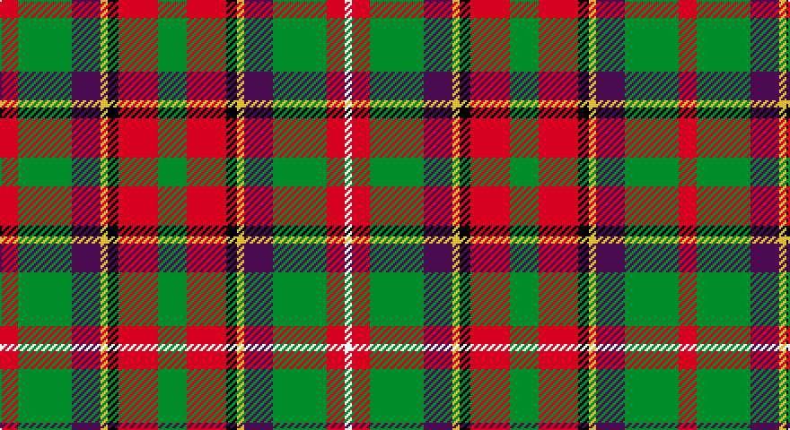 R/10 G30 DP16 LY4 K6 R22 G16 R22 K6 LY4 DP16 G30 R10 W/4 tartan