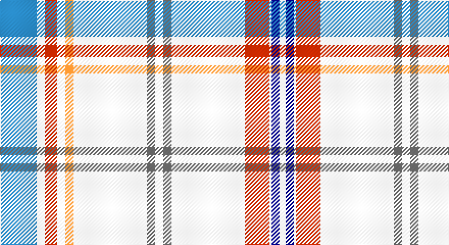 T/36 W8 O12 W8 LO8 W72 N8 W8 N8 W72 O24 W2 DB8 W/6 tartan