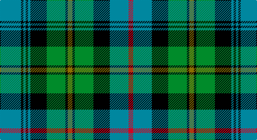 T/36 K4 T4 K4 T4 K28 G32 K4 Y8 K4 G32 K28 T32 R/8 tartan